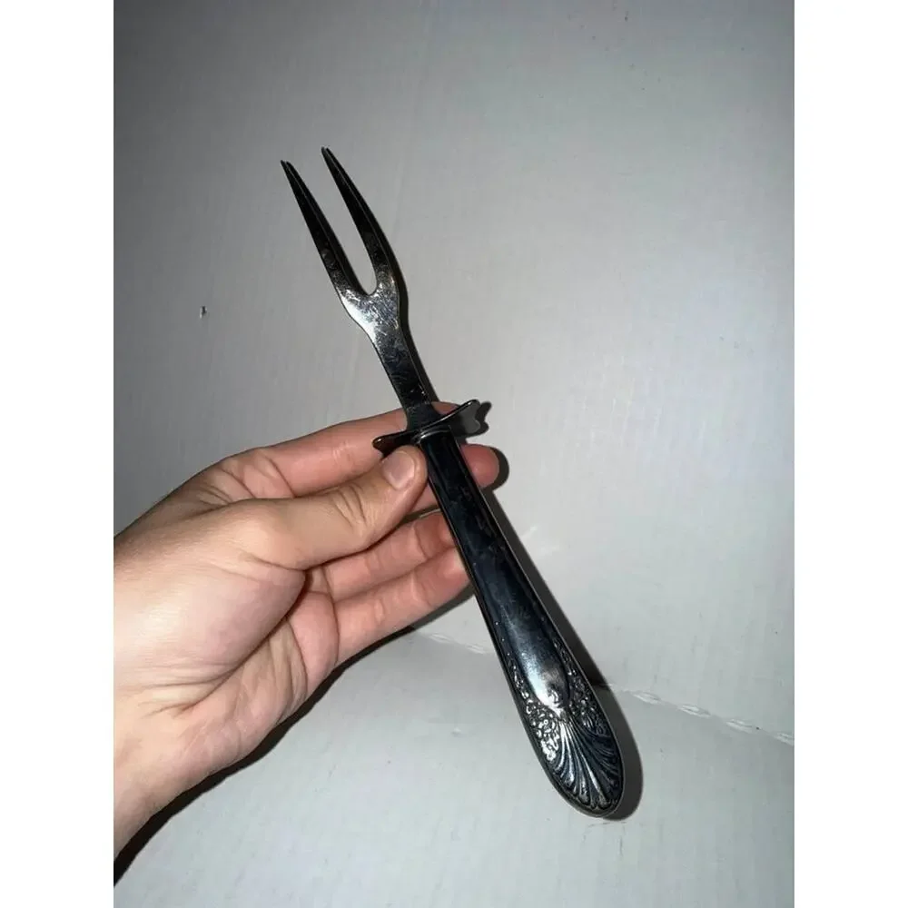 Vintage Serving Fork/ Steak Carving Fork/ Meat Carving